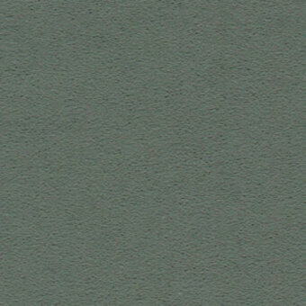 Gray-green fabric swatch with granular texture, labeled “bross extrema ikon col. 430,” displaying a matte finish and even lighting.